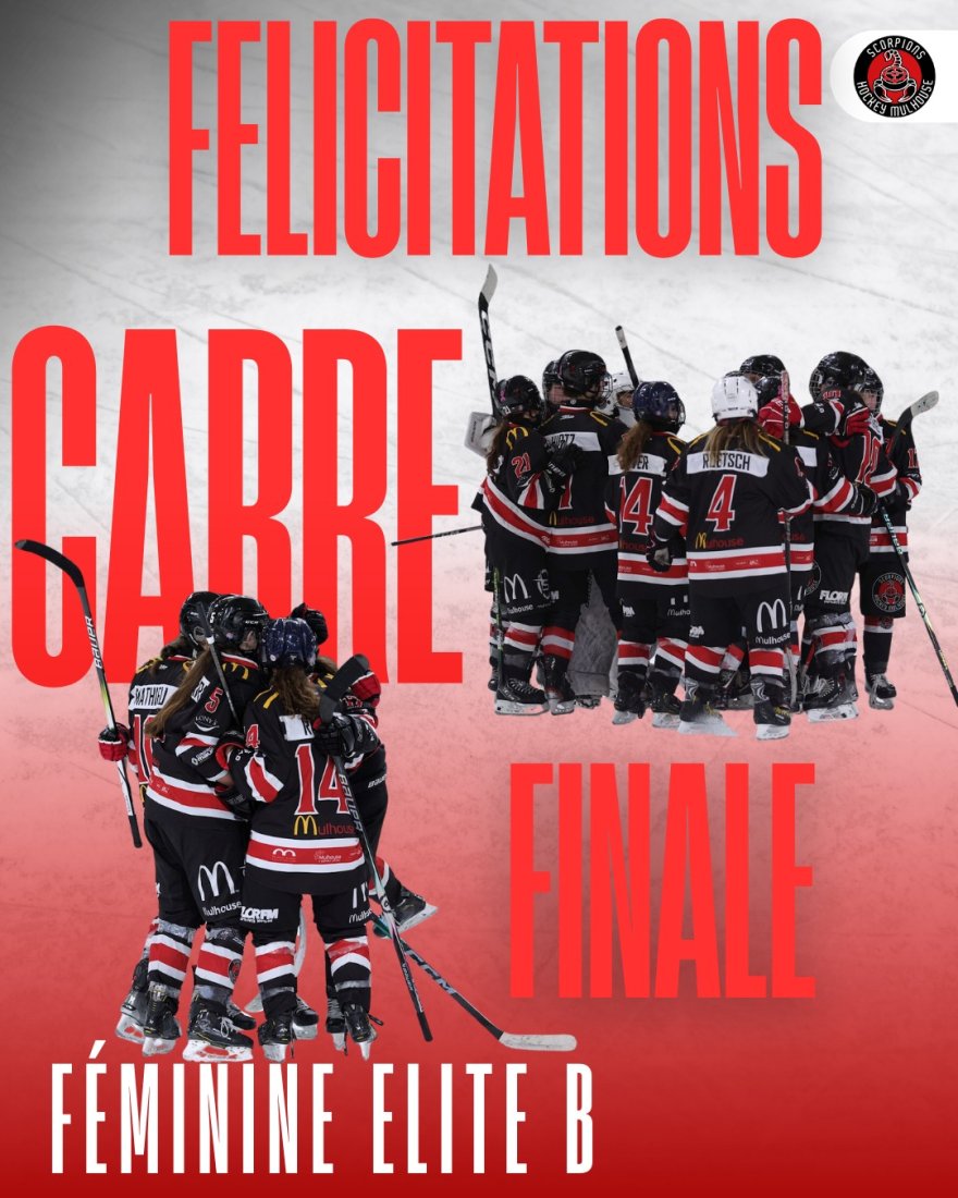 Les Scorpionnes en finale du championnat de France Elite B